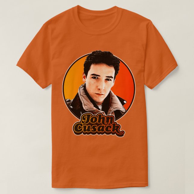 Retro John Cusack Tribute T Shirt (Design framsida)