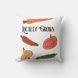 Retro-jordbrukarens marknad för lokalt växande bab kudde