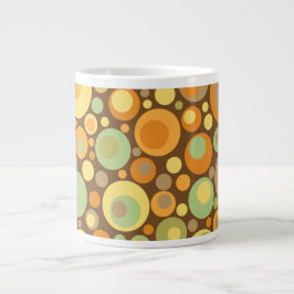 Retro jordton cirklar Jumbo-mugg Jumbo Mugg