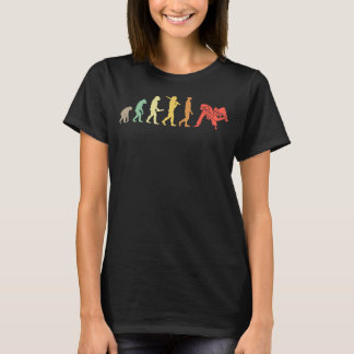 Retro Judo Evolution Gift for Judokas T Shirt
