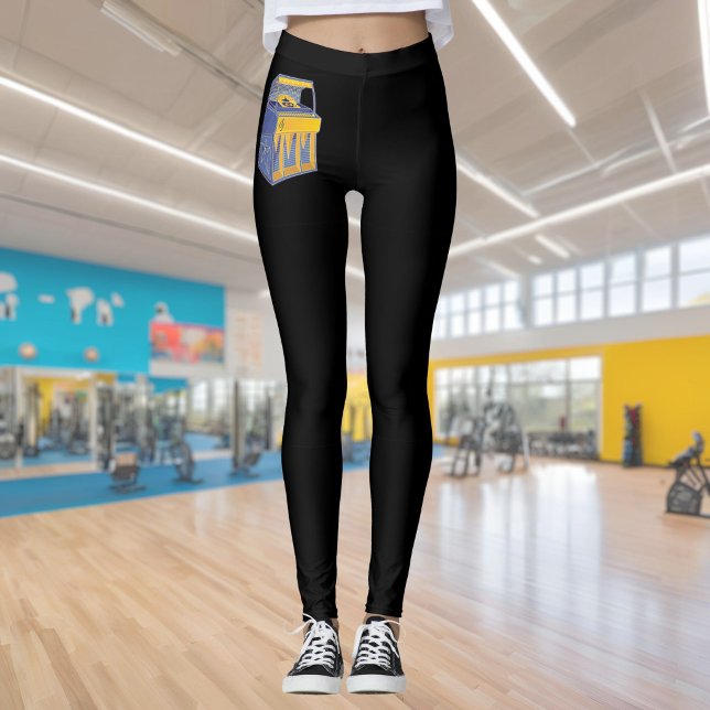 Retro Jukebox Leggings (Skapare uppladdad)