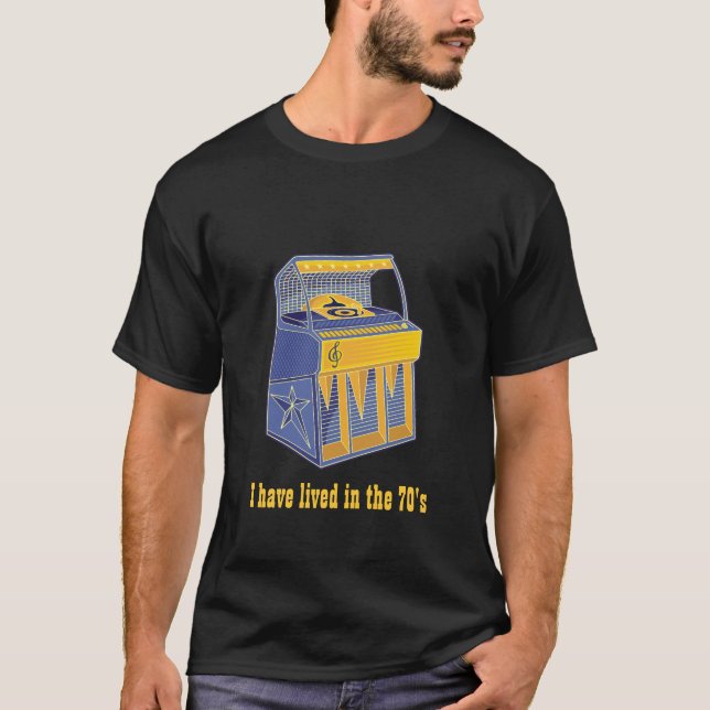 Retro Jukebox Tee Shirt (Framsida)