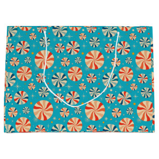 Retro jul Candy cane Blue