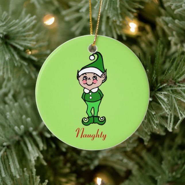 Retro jul Elf Ornament (Träd)