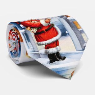 Retro jul firande Tomte / Kul Slips