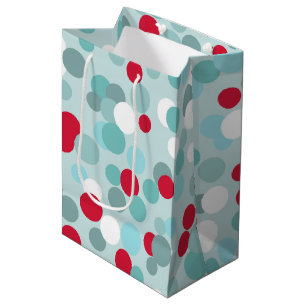 Retro jul Helgdag Polka dots Gift Bag