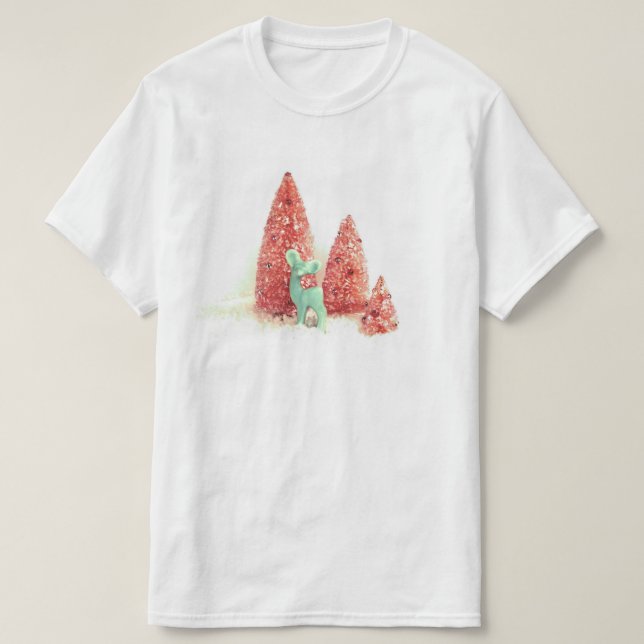 Retro-jul-Hjort Tröja (Design framsida)