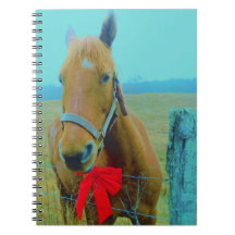 retro jul Horse