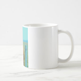 retro jul Horse Kaffemugg