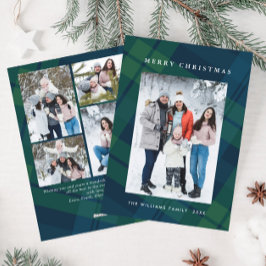 Retro jul Play 5 Photo Hälsning Julkort