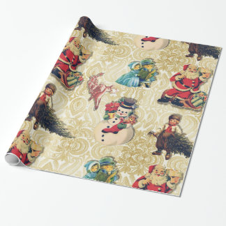 Retro jul presentpapper