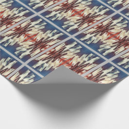 Retro jul Snowflake Sweater Presentpapper