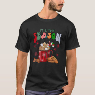 Retro jul Tis-säsong Julgran Coff T Shirt