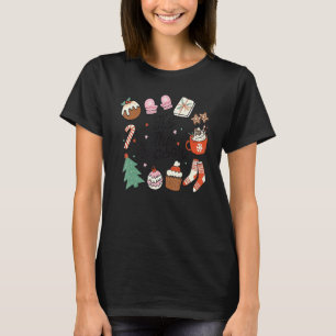 Retro jul Tis Season Santa Julafton Helgdag T Shirt