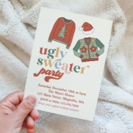Retro Jul Ugly Sweater Fest Inbjudan