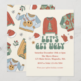 Retro Jul Ugly Sweater Fest Inbjudan
