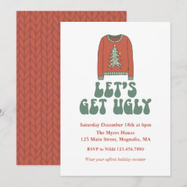 Retro Jul Ugly Sweater Fest Inbjudan