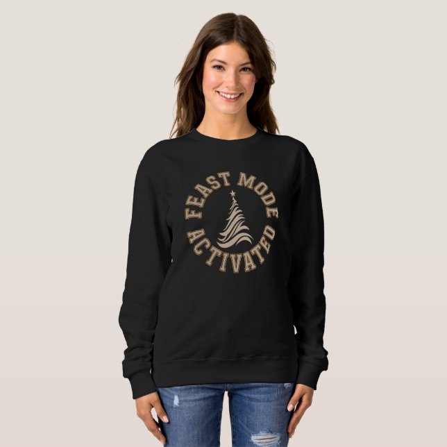 Retro julenergi t shirt (Hel framsida)