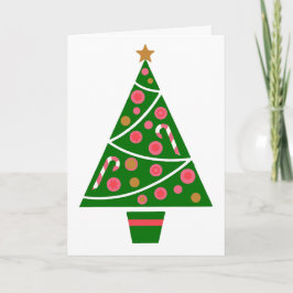 Retro Julgran Helgkort