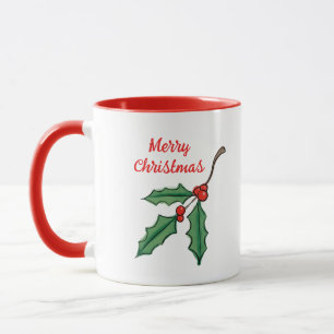 Retro julgran Julkaffe Mugg 