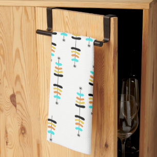Retro Julgran Kitchen Towel Kökshandduk
