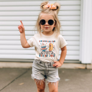 Retro juli 4:e Independence day Funny Picnic T Shirt