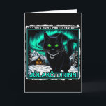 Retro Julkatten Isländska Detta Hem Skyddas Jólak Kort<br><div class="desc">Retro Julkatten Isländska Detta Hem Skyddas Jólakötturinn</div>