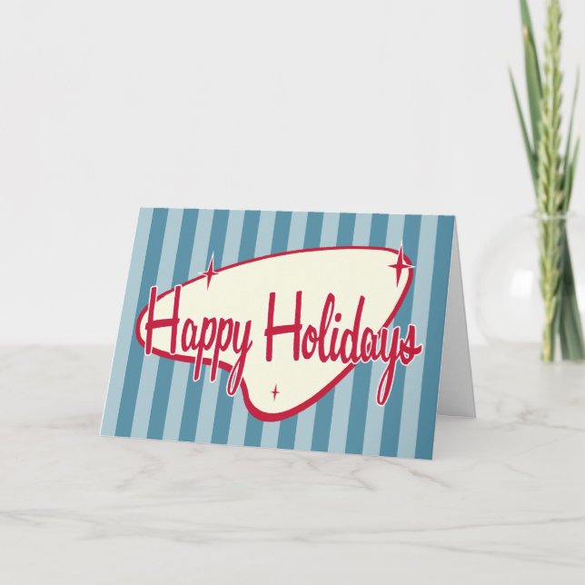 Retro-julkort Helgkort (Framsida)