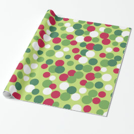 Retro julprickigt inslagspapper presentpapper