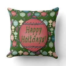 Retro jultillbakaläggande - pastell på flaskagrönt