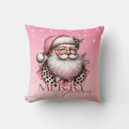 Retro Jultomten God jul i Rosa Kudde