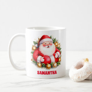 Retro Jultomten jul Kids Hett Chocolate Mugg