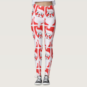 Retro Jultomten Leggings