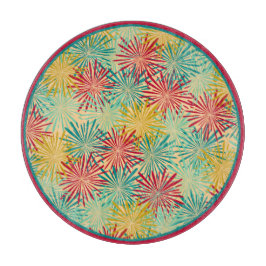 Retro-jultomten PomPoms (Tropical Färg)