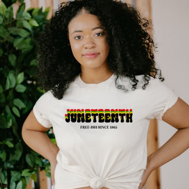 Retro Junetteonde Free-Ish sedan 1865 T Shirt (Skapare uppladdad)
