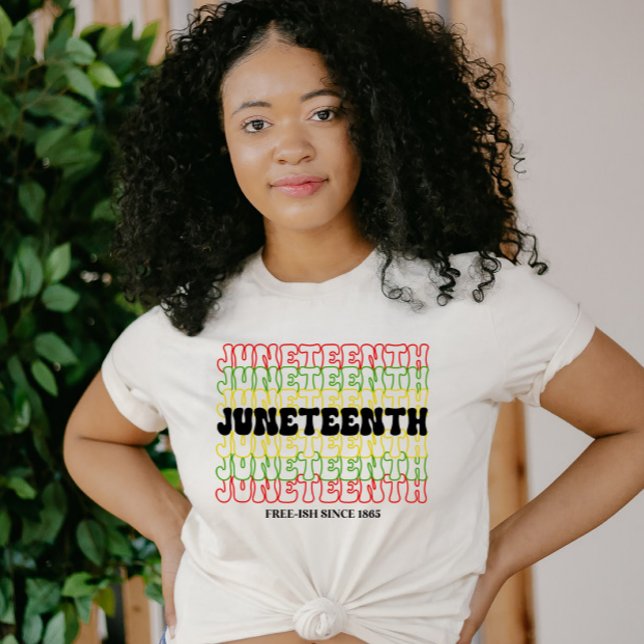 Retro Junetteonde fritt sedan 1865 T Shirt (Skapare uppladdad)