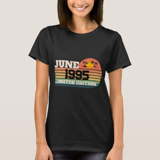 Retro juni 1995 Limited Edition 31-årsdag T Shirt