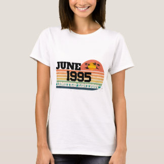 Retro juni 1995 Limited Edition 31-årsdag T Shirt