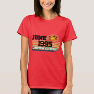 Retro juni 1995 Limited Edition 31-årsdag T Shirt
