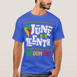 Retro Junttonde 18 65 African American Freedom Da T Shirt