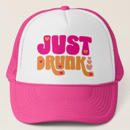 Retro Just Drunk | Drunk i Kärlek Bachelorette Keps