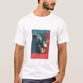 Retro Justice for Peanut the Squirrel T Shirt