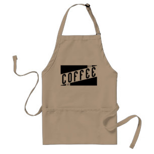 retro kaffe förkläde