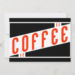 retro-kaffe inbjudningar