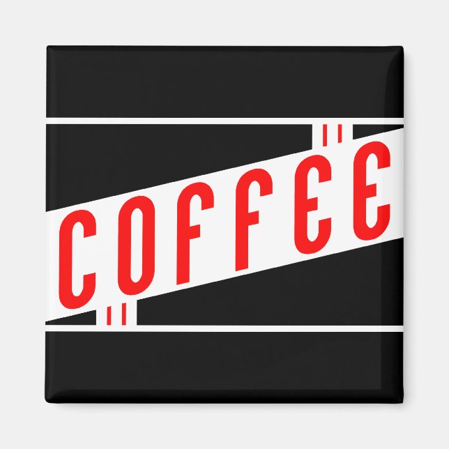 retro-kaffe magnet (Framsidan)