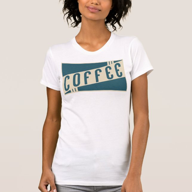 retro-kaffe tee (Framsida)
