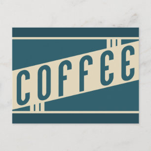 retro-kaffe vykort