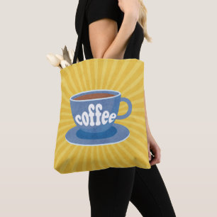 Retro-kaffedesign Tygkasse