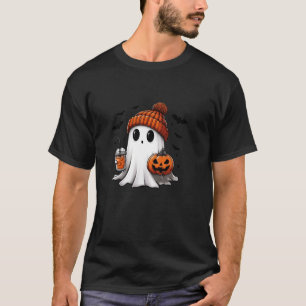 Retro-Kall som mitt Soul Coffee Clud Ghost Spooky T Shirt