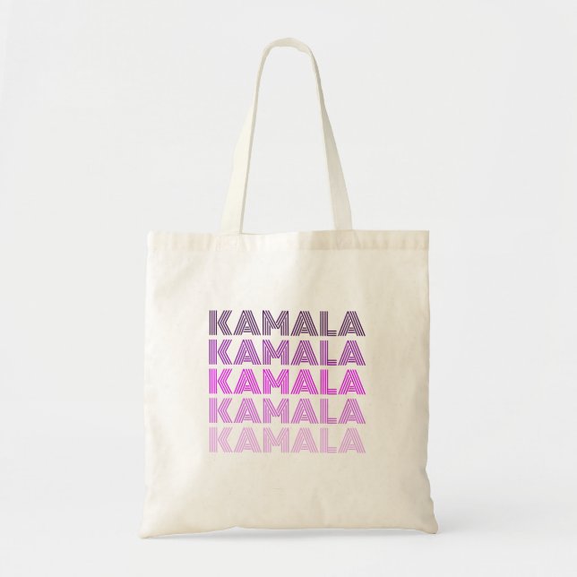 Retro Kamala 2024 Tote Bag Tygkasse (Framsidan)